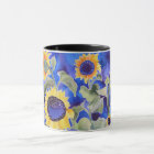 Blue for you Sunflowers