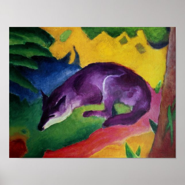 Blue Fox, 1911 Poster (Front)