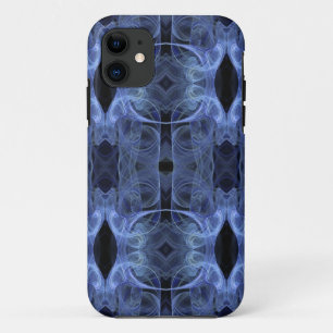 Blue Fractal iPhone 5 Custom Case-Mate ID Case
