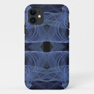 Blue Fractal iPhone 5 Custom Case-Mate ID Case