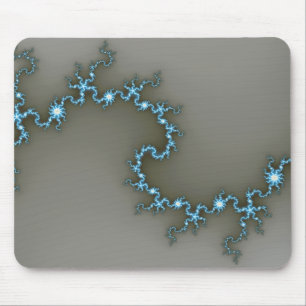 Blue - Fractal Mousepad
