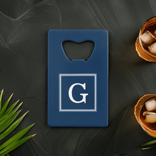 Blue Framed Monogram (Creator Uploaded)