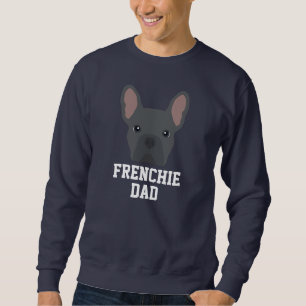 Blue French Bulldog Dog Dad Sweatshirt