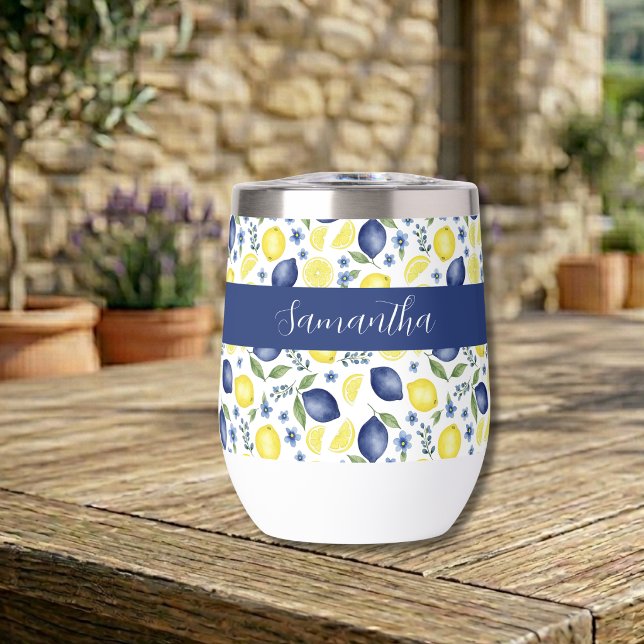 Blue French Country Lemon Pattern Name  (Creator Uploaded)