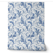 Blue French Country Toile Pattern
