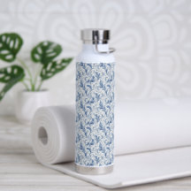 Blue French Country Toile Pattern