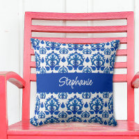 Blue French Toile Pattern