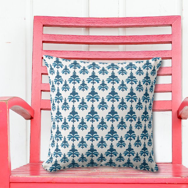 Blue French Toile Pattern Cushion (Creator Uploaded)