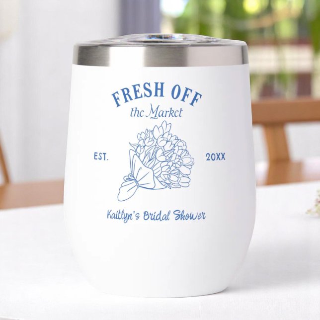 Blue Fresh Off The Market Bridal Shower (Creator Uploaded)