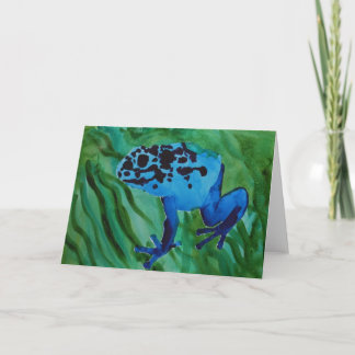 Blue Frog Card