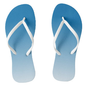 blue Frost flip flops