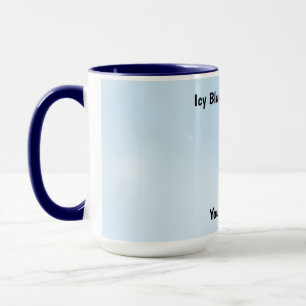 Blue Frost Shimmer Design Mug