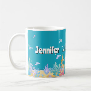 Blue Fuelled by Coffee & Ocean Dream Mug