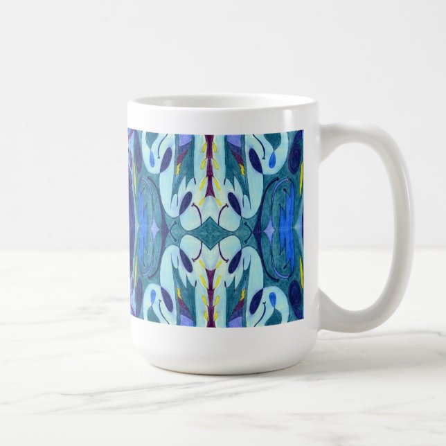 Blue Fumes Coffee Mug (Right)