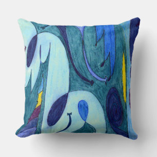 Blue Fumes Cushion