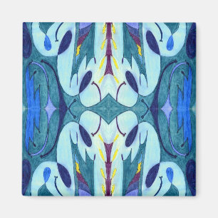 Blue Fumes Magnet