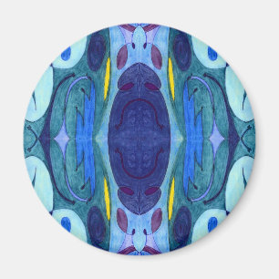 Blue Fumes Magnet