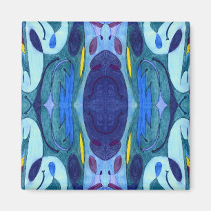 Blue Fumes Magnet