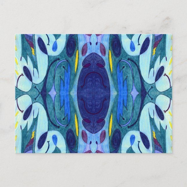 Blue Fumes Postcard (Front)