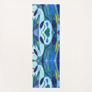 Blue Fumes Yoga Mat