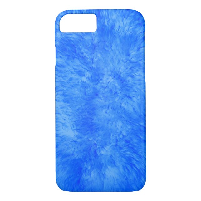 Blue Fur Frenzy Case-Mate iPhone Case (Back)