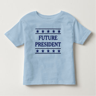 Blue Future President Toddler T-Shirt