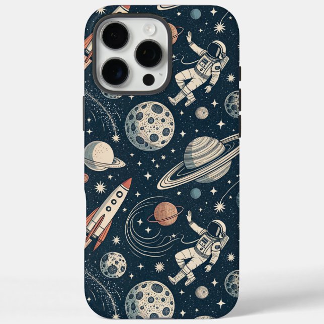 Blue Galaxy Adventure Case-Mate iPhone Case (Back)