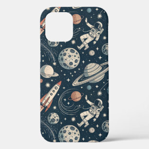 Blue Galaxy Adventure iPhone 12 Case