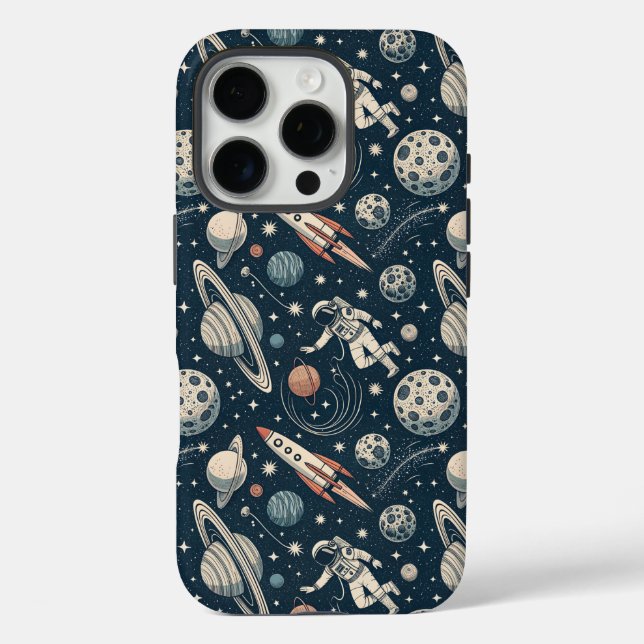 Blue Galaxy Adventure Case-Mate iPhone Case (Back)