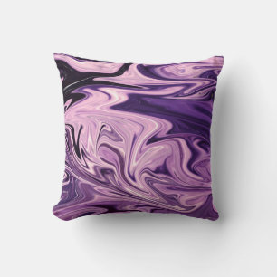 Blue galaxy art pattern cushion