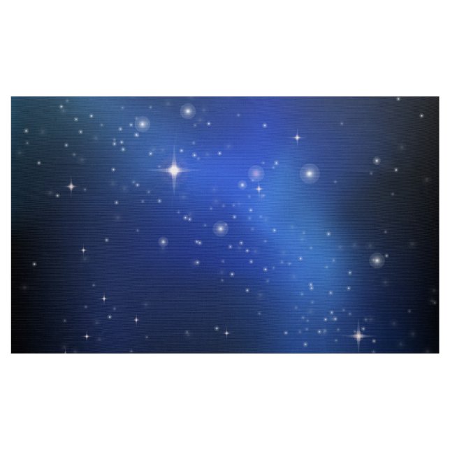 Blue galaxy fabric (Yard)