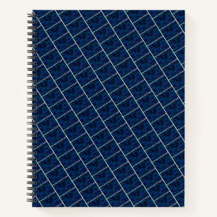 Blue Galaxy Notebook