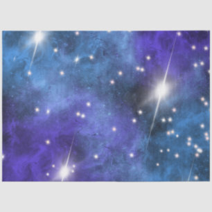 Blue Galaxy Series Design 9 Tissue Paper