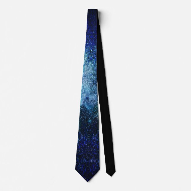 Blue Galaxy Tie (Front)
