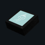 Blue Ganesha Keepsake Boxes<br><div class="desc">Perfect keepsake box or jewellery box for the bride, bride's maids or anyone starting a new beginning. Customise with a person's name or a special message. Ganesha is the Hindu God of Obstacles and New Beginnings.</div>