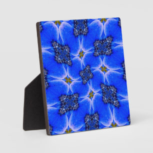 Blue Garden Anemone Pattern Plaque