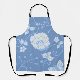 Blue Garden Apron