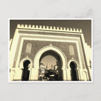 blue gate boujloud postcard