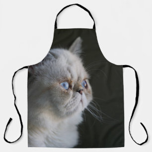 BLUE GAZE APRON