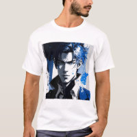 Blue Gaze – Stylized Portrait in Paint and Motion