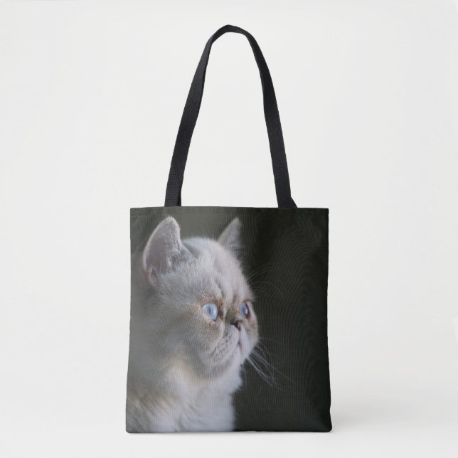 BLUE GAZE TOTE BAG (Front)