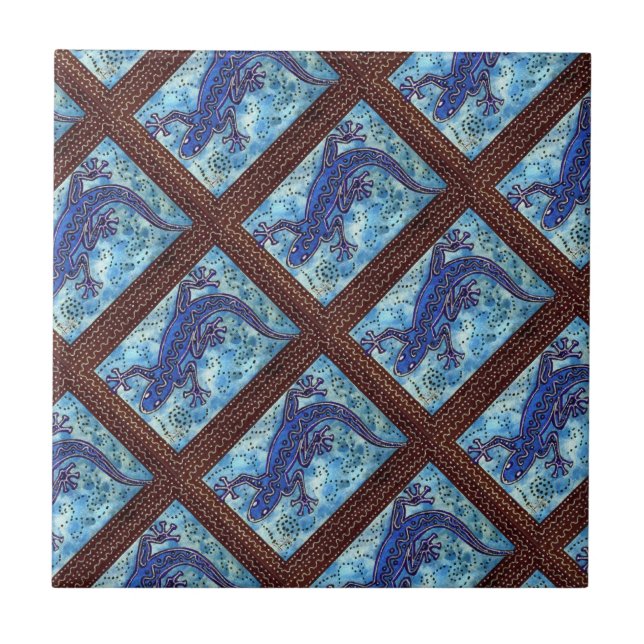 Blue Gecko Tile (Front)