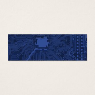 Blue Geek Motherboard Pattern