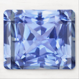 Blue Gem Mouse Pad