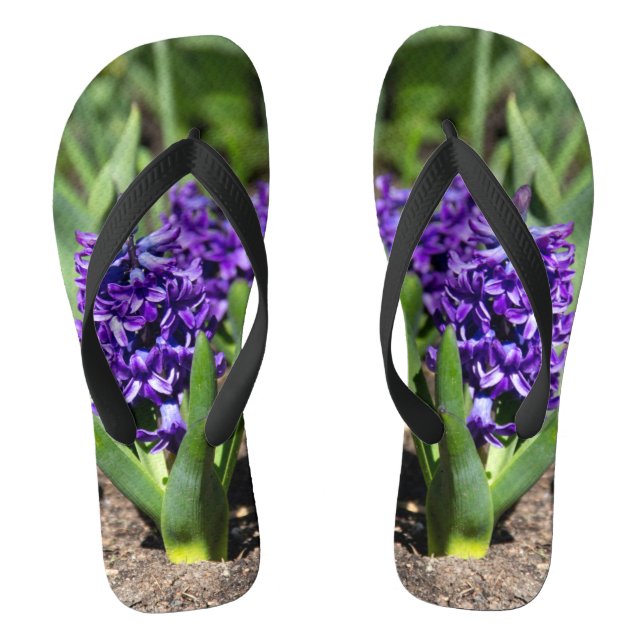Blue Geocinth in spring      Jandals (Footbed)