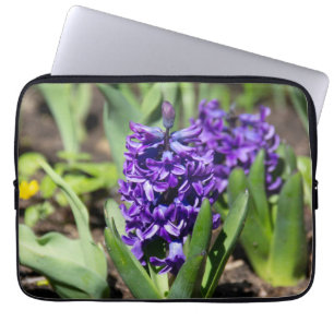 Blue Geocinth in spring   Laptop Sleeve