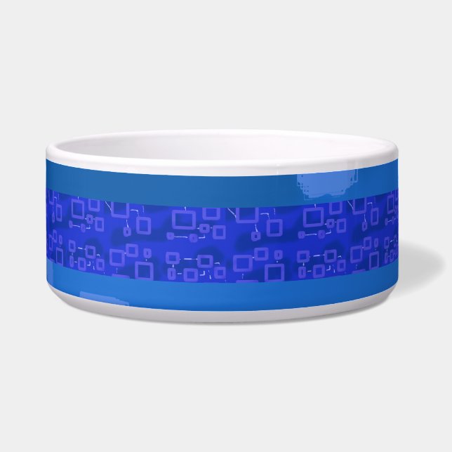 Blue Geometric (Front)