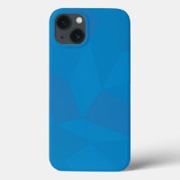 Blue, geometric, cool, unique, trendy illustration