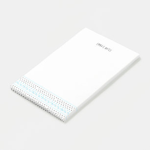 Blue Geometrics Post-it Notes