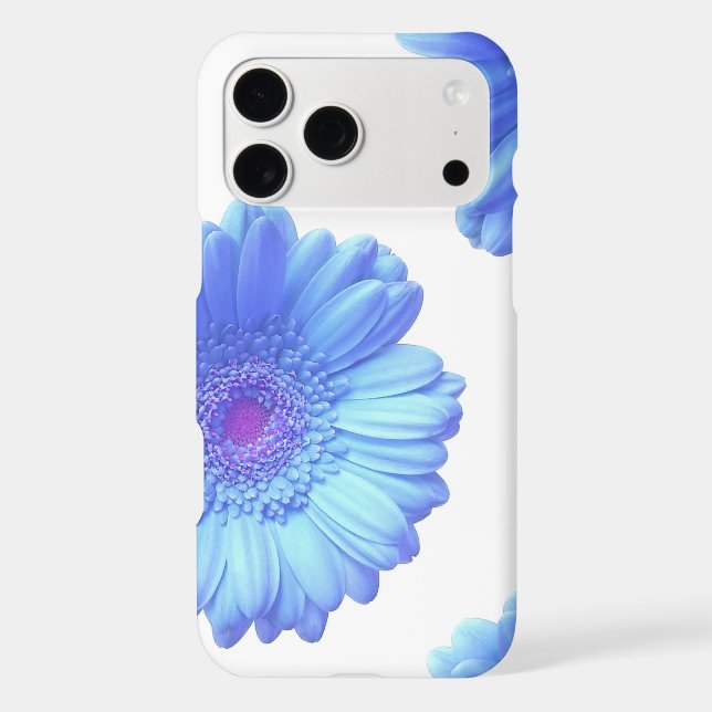 Blue gerbera daisy (Back)